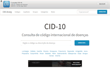 Tablet Screenshot of cid-10.org